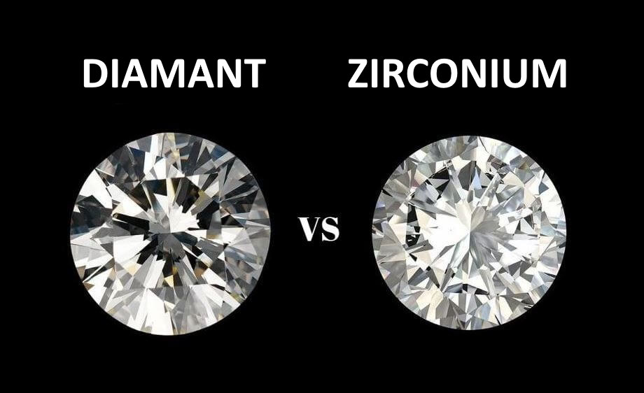 diamants vs zirconium